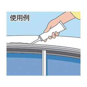 セメダイン 自動車ボデーシーリング材 鈑金白色シーラーF 180ml FC648FS-3368360-イメージ2