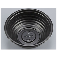 シーピー化成 どんぶり容器 BF-363 黒本体 50枚 FCG415V-00664066