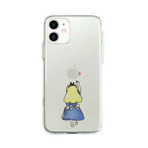 AKAN iPhone 12/12 Pro用ソフトクリアケース アリス AK19224I12P-イメージ1