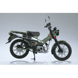 アオシマ 1/12Honda CT125 ハンターカブ パールオーガニックグリーン Aﾊﾞｲｸｶﾝｾｲﾊﾝﾀ-ｶﾌﾞPｸﾞﾘ-ﾝ-イメージ2