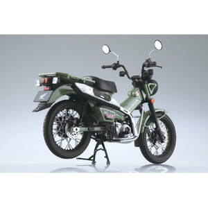アオシマ 1/12Honda CT125 ハンターカブ パールオーガニックグリーン Aﾊﾞｲｸｶﾝｾｲﾊﾝﾀ-ｶﾌﾞPｸﾞﾘ-ﾝ-イメージ3