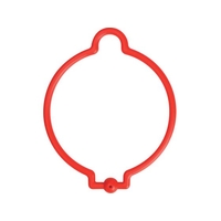 トラスコ中山 TRUSCO/コーンリング レッド 2個入 TCRR FCD416C-2493858