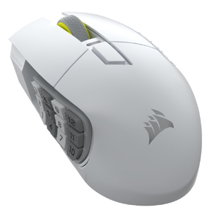 CORSAIR CORSAIR SCIMITAR ELITE WIRELESS SE WHITE CH-9314011-AP CORSAIR CORSAIR SCIMITAR ELITE WIRELESS SE WHITE CH-9314011-AP