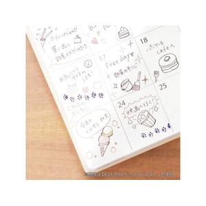 クツワ スタンプペン ペールラベンダー FCE826H-DE017PU-イメージ4