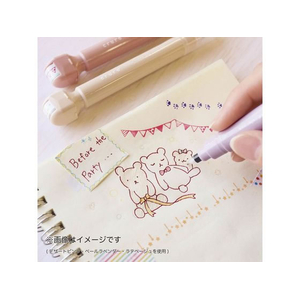 クツワ スタンプペン ペールラベンダー FCE826H-DE017PU-イメージ6