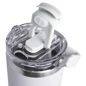 リビングFKA ensemble ストロー付 2WAYタンブラー 600ml グレー ｽﾄﾛ-ﾂｷ2WAYﾀﾝﾌﾞﾗ-600MLGY-イメージ2