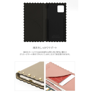 Eblouir iPhone 11 Pro Max用ケース Wave Diary ブラック EB17224I65R-イメージ6