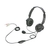 BUFFALO 両耳ヘッドバンド式ヘッドセット 半密閉/ノイズキャンセリングマイク搭載 ブラック BSHSH12BK-イメージ1