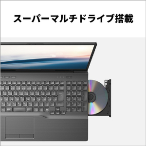 富士通 ノートパソコン FMV Note A ブライトブラック FMVA53L2BA-イメージ7