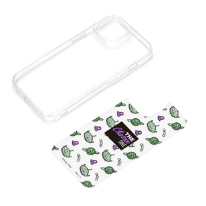 PGA iPhone 13 mini用抗菌ハイブリッドケース エイリアン PG-DPT21J04LGM-イメージ1