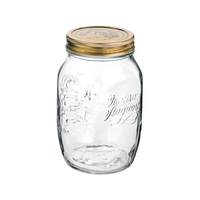 Bormioli ボルミオリロッコ クアトロスタッジオーニジャー 0.5L H(3.49750) FC519LU-7165620