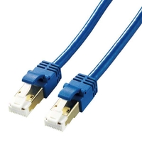 エレコム Cat7 LANケーブル 3m ブルーメタリック LD-TWSYT/BM3