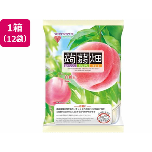 マンナンライフ 蒟蒻畑 白桃味 12袋 FC584SR-イメージ1