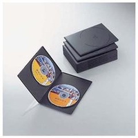 エレコム スリムDVDトールケース CCDDVDS06BK