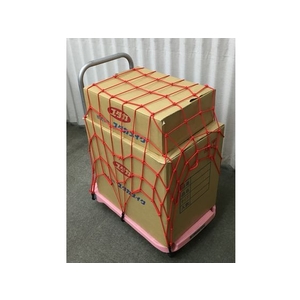 ユタカメイク 多目的カラーゴムネット ブラック 約50×約60cm FC066GL-8246361-イメージ2