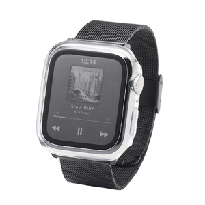 エレコム Apple Watch 40mm用フルカバーケース/プレミアムガラス/高透明 クリア AW-25EFCGCR-イメージ2