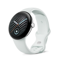 Google Google Pixel Watch 5(45 mm) (第 2 世代) Wi-Fi Polished Silver アルミケース / Fog アクティブ バンド GA10892-US