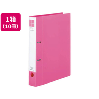 コクヨ Dリングファイル[スムーススタイル] A4タテとじ厚30mmピンク10冊 FC92097-ﾌ-UDS430P