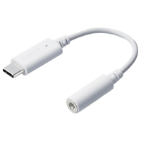 エレコム USB Type-C to 3．5mm 音声変換ケーブル ホワイト MPAC35DWH