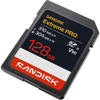 サンディスク SANDISK SD Extreme Pro V90 128GB SDSDXDE-128G-JNJIP