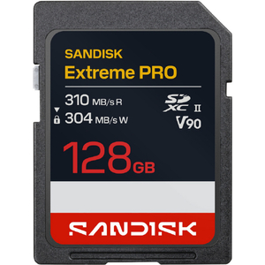サンディスク SANDISK SD Extreme Pro V90 128GB SDSDXDE-128G-JNJIP-イメージ2