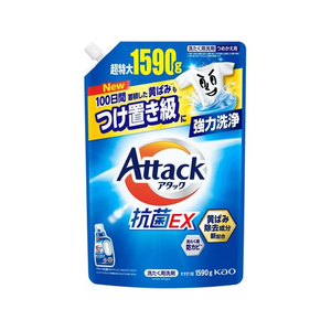 KAO アタック抗菌EX つめかえ用 1590g FC520TH-イメージ1