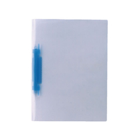 リヒトラブ ルーパーファイル A4タテ 2穴 100枚収容 青 5冊 1パック（5冊） F844646-F3006-5P