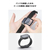 エレコム Apple Watch 40mm用フルカバーケース/プレミアムガラス/高透明/防水 ブラック AW-25EFCGEBK-イメージ8