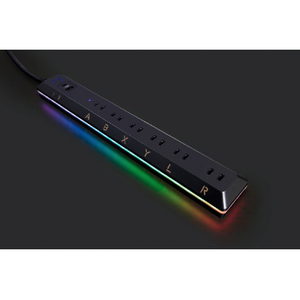 TOPLAND ゲーミングタップ PD20W(6個口・2m) ブラック UMA20-BK-イメージ1