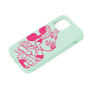 PGA iPhone 13 mini用抗菌スリムシリコンケース ミニーマウス PG-DSC21J02MNE-イメージ1