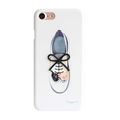 Happymori iPhone8/7用Flower Shoe Bar オックスフォード HM8226I7