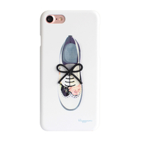 Happymori iPhone8/7用Flower Shoe Bar オックスフォード HM8226I7