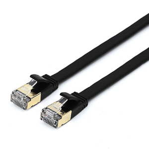 JTT Cat8 フラットLANケーブル 1m ブラック JTLAN8-F10BK-イメージ9
