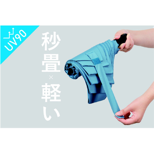 ウォーターフロント クイックシャット自動開閉折55cm ナイトネイビー U355-0811DN2-B3-イメージ3