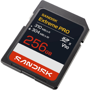 サンディスク SANDISK SD Extreme Pro V90 256GB SDSDXDE-256G-JNJIP-イメージ1