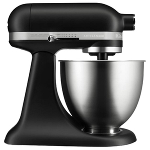 Kitchen Aid ミニスタンドミキサー(3．3L) アルチザンシリーズ マットブラック 9KSM3311XBM-イメージ1