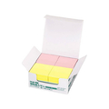 コクヨ 強粘着ふせん〈K2〉 50×50 7色ミックス パステル20冊 F028597-K2ﾒ-KP5050X20