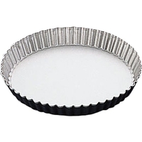 霜鳥製作所 S印 ブラック タルト型 共底21cm D-026 FCM7285-028236001