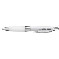 三菱鉛筆 ユニアルファゲル シャカシャカ機構 かため 0.5mm ホワイト FCV3154-M5619GG1P.1