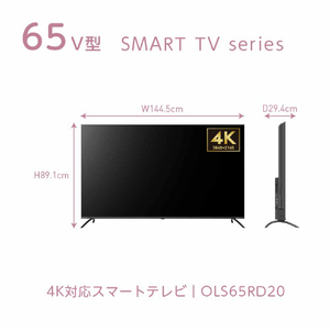 オリオン ORION 65型スマートテレビ OLS65RD20-イメージ10