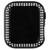 WEARPLANET Apple Watch 40mm用ラインストーンハードケース de luxe ブラック WP23226AWBK-イメージ2