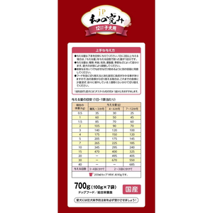 ペットライン JPスタイル和の究み 小粒 12か月まで子犬用 700g FC553NP-イメージ3