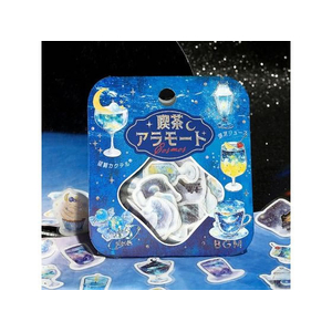 ＢＧＭ フレークシール 喫茶アラモード 宙 深海の星屑 FC750TB-BS-FG151-イメージ4