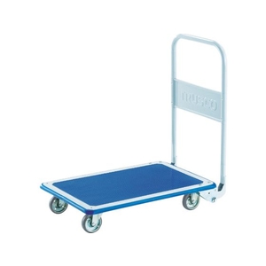トラスコ中山 プレス製台車ドンキーカート折畳式ワイドハンドル740×480 FC448HN-4145691-イメージ1