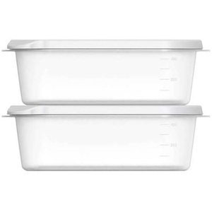 アスベル 保存容器 レンジ名人 エア弁付 長角 LL 1000mL 2個 FCF398N-イメージ6