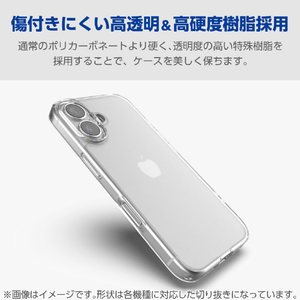 エレコム Galaxy A25 5G用ハイブリッドケース クリア PM-G253HVCKCR-イメージ4