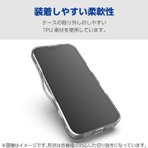 エレコム Galaxy A25 5G用ハイブリッドケース クリア PM-G253HVCKCR-イメージ6