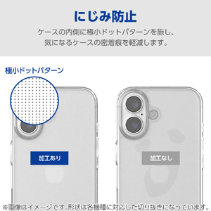 エレコム Galaxy A25 5G用ハイブリッドケース クリア PM-G253HVCKCR-イメージ7