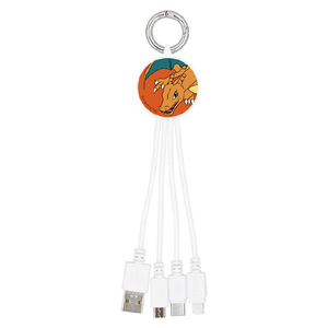 グルマンディーズ POKE-828C ポケットモンスター マルチ充電ケーブル