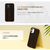 Man & Wood iPhone 13用天然木ケース Ebony I21226I13-イメージ3